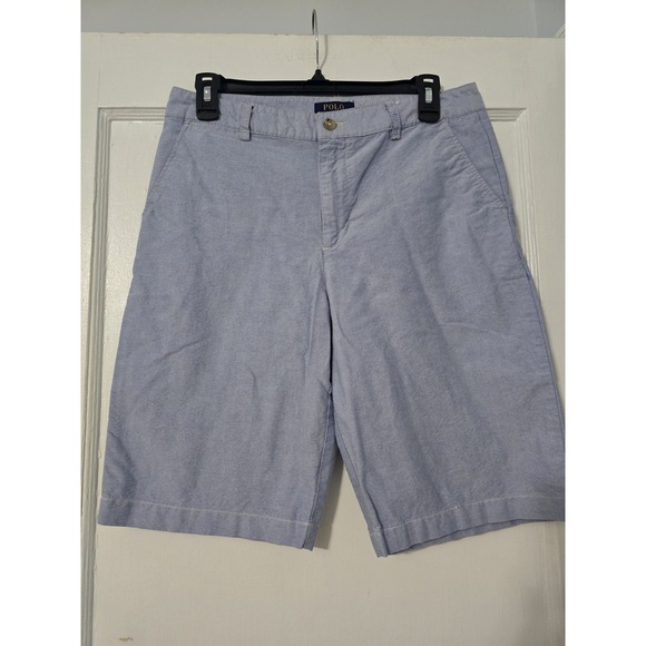 Polo Ralph Lauren Other - Polo Ralph Lauren Boys Blue Shorts Size 20 Chambray 11" Inseam